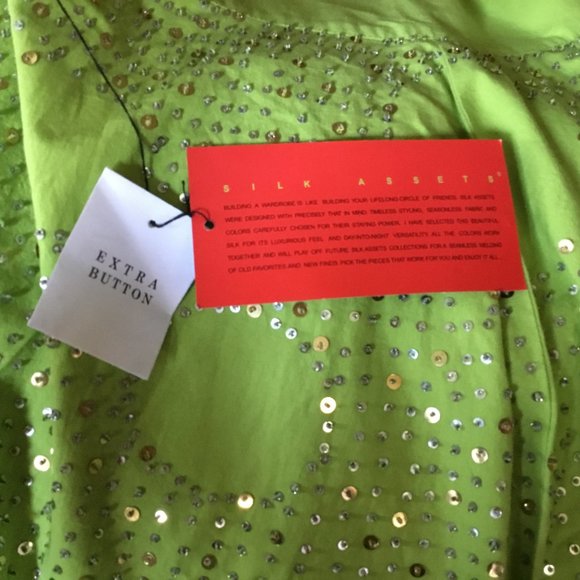 Silk Assets Sparkly Skirt - Picture 3 of 7